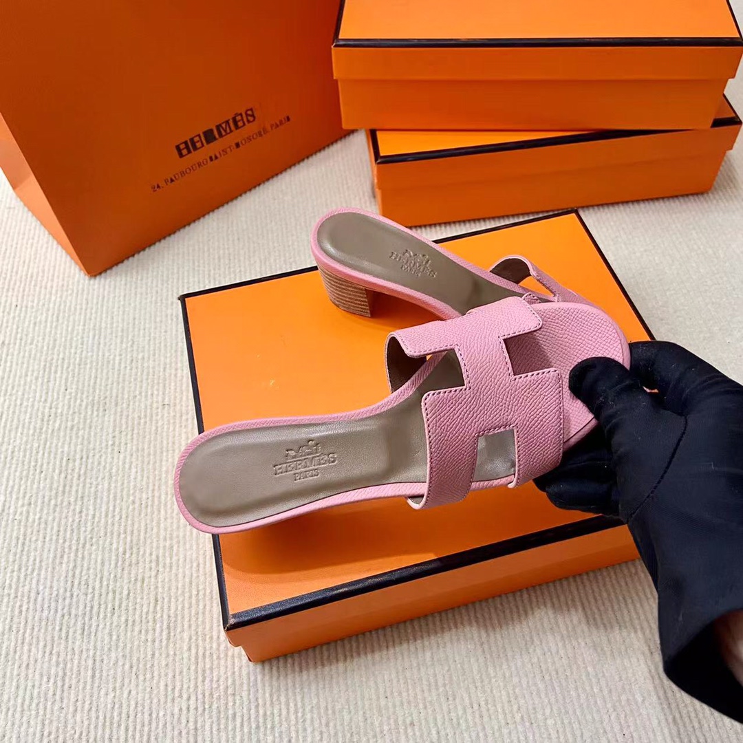 에르메스 올수공 오아시스 슬리퍼 샌들 앱송 45